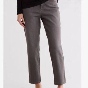 Eileen Fisher | like new gray 5 pocket jeans